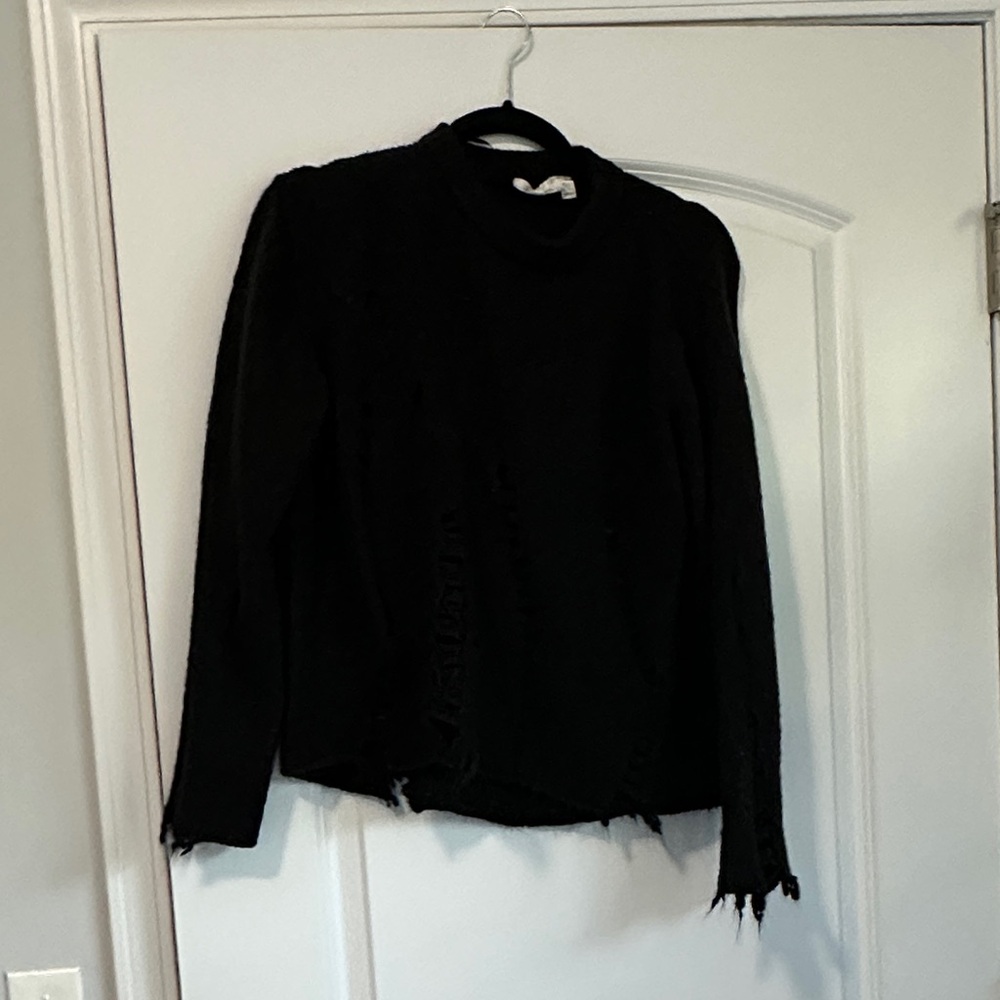 RD Style Black Crew Neck Sweater